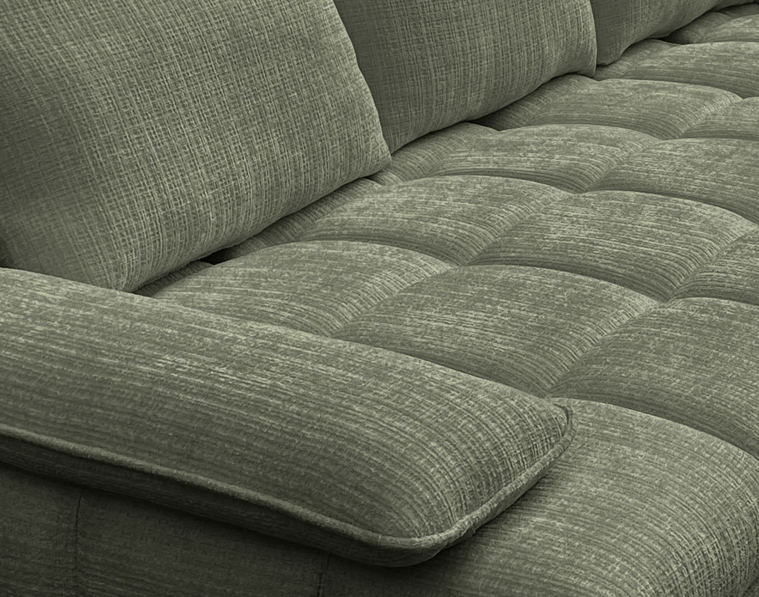 Canapé ROSE d'angle droit 5 places | Best Mobilier