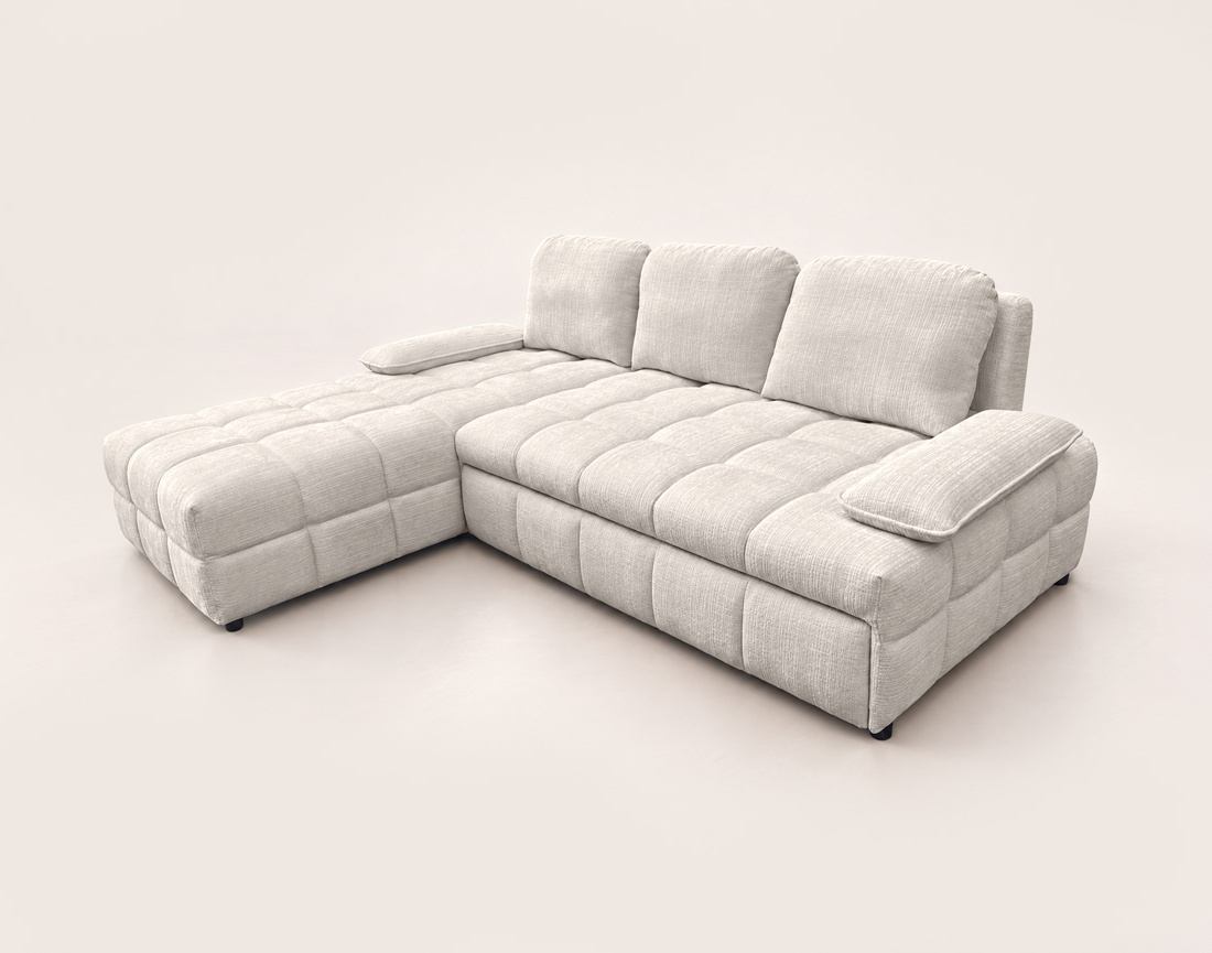 Canapé ROSE d'angle gauche 5 places | Best Mobilier