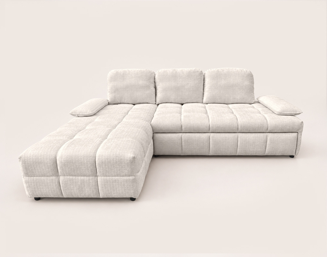 Canapé ROSE d'angle gauche 5 places | Best Mobilier