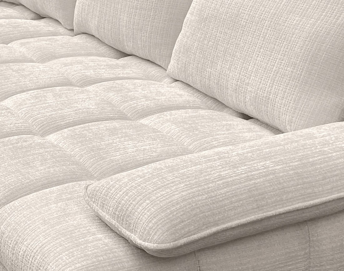 Canapé ROSE d'angle gauche 5 places | Best Mobilier
