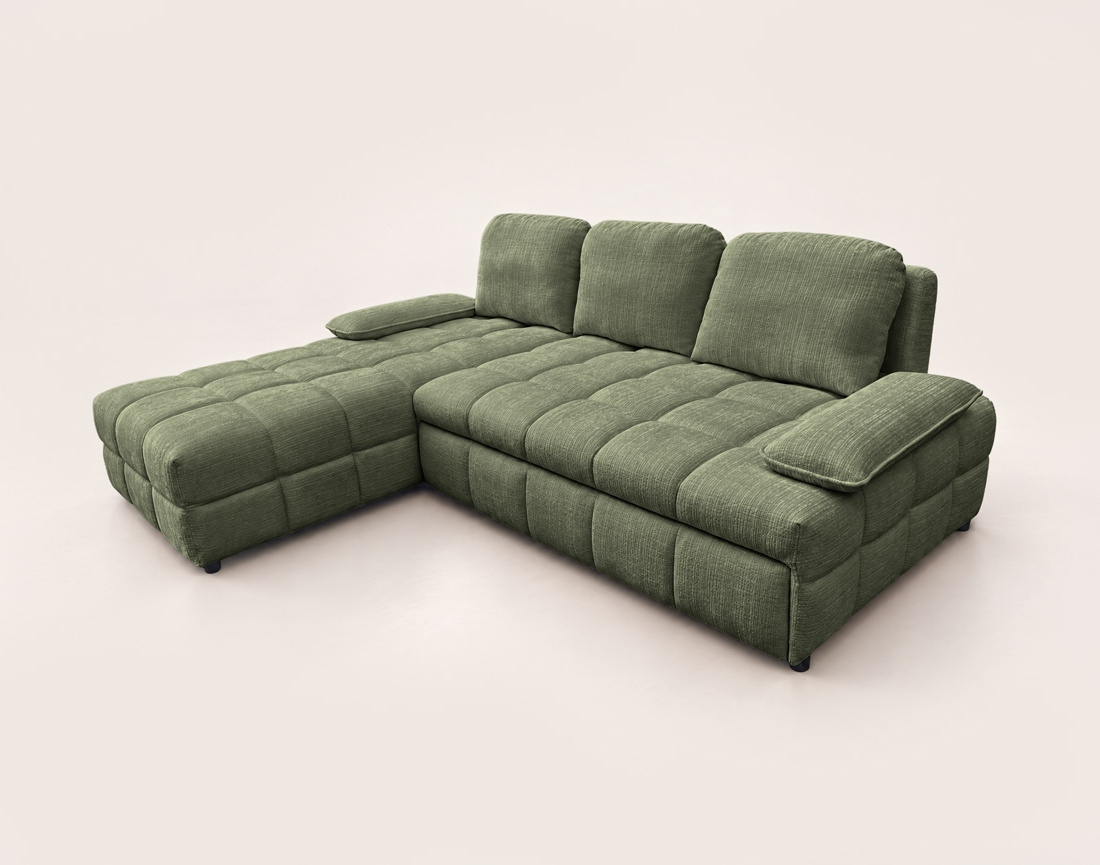 Canapé ROSE d'angle gauche 5 places | Best Mobilier