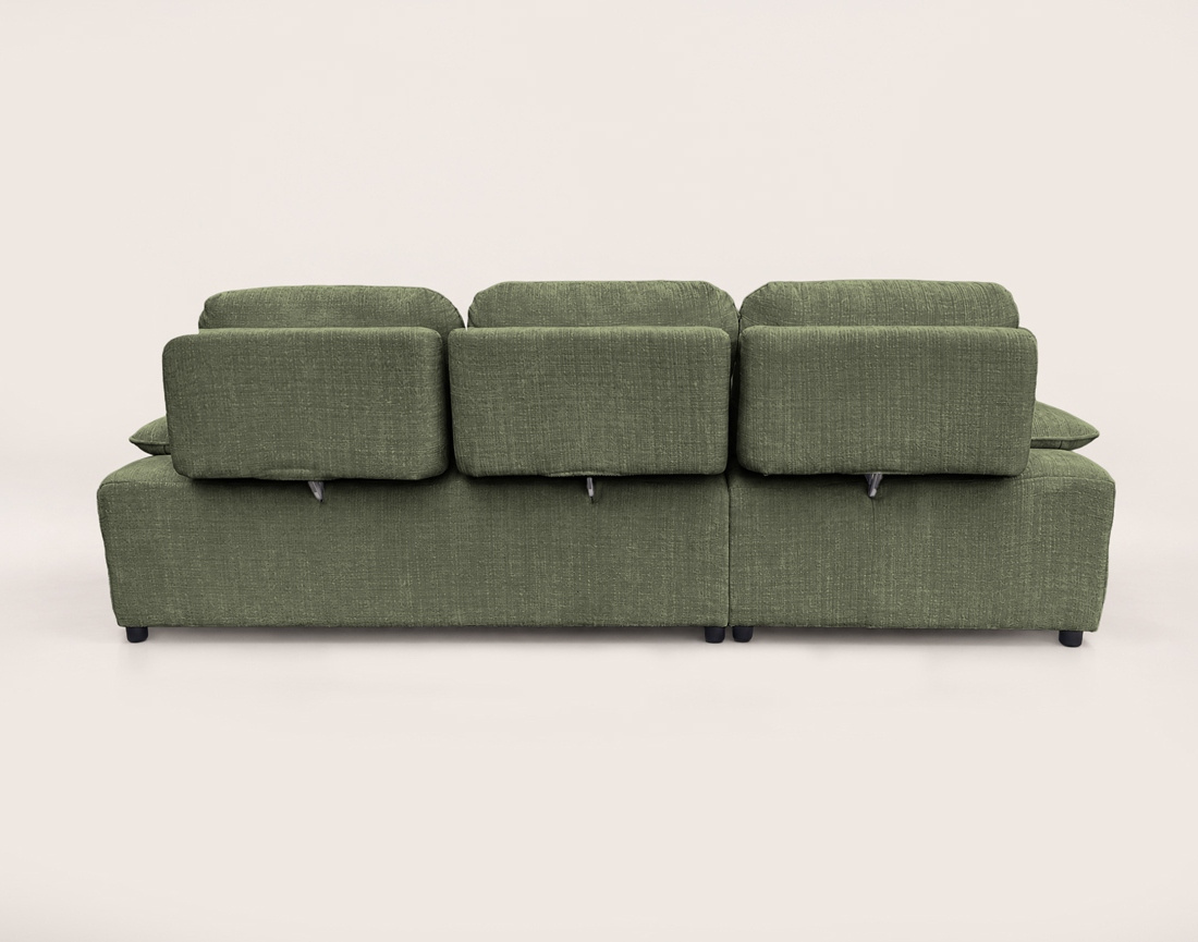 Canapé ROSE d'angle gauche 5 places | Best Mobilier