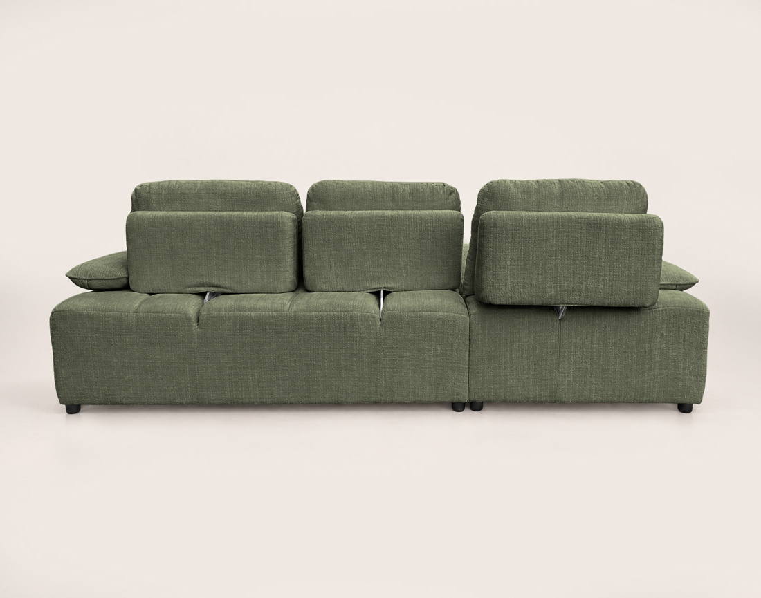 Canapé ROSE d'angle gauche 5 places | Best Mobilier