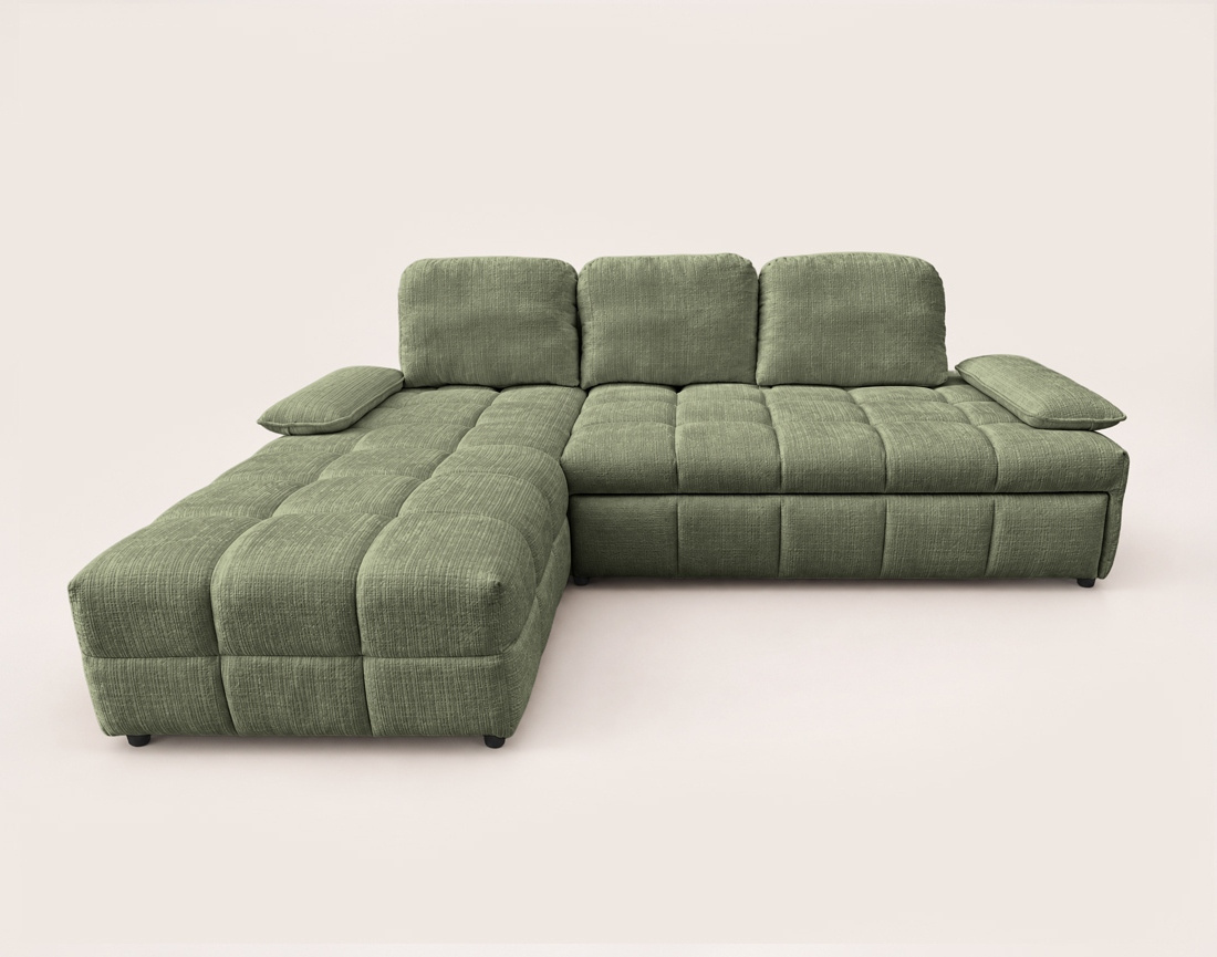 Canapé ROSE d'angle gauche 5 places | Best Mobilier