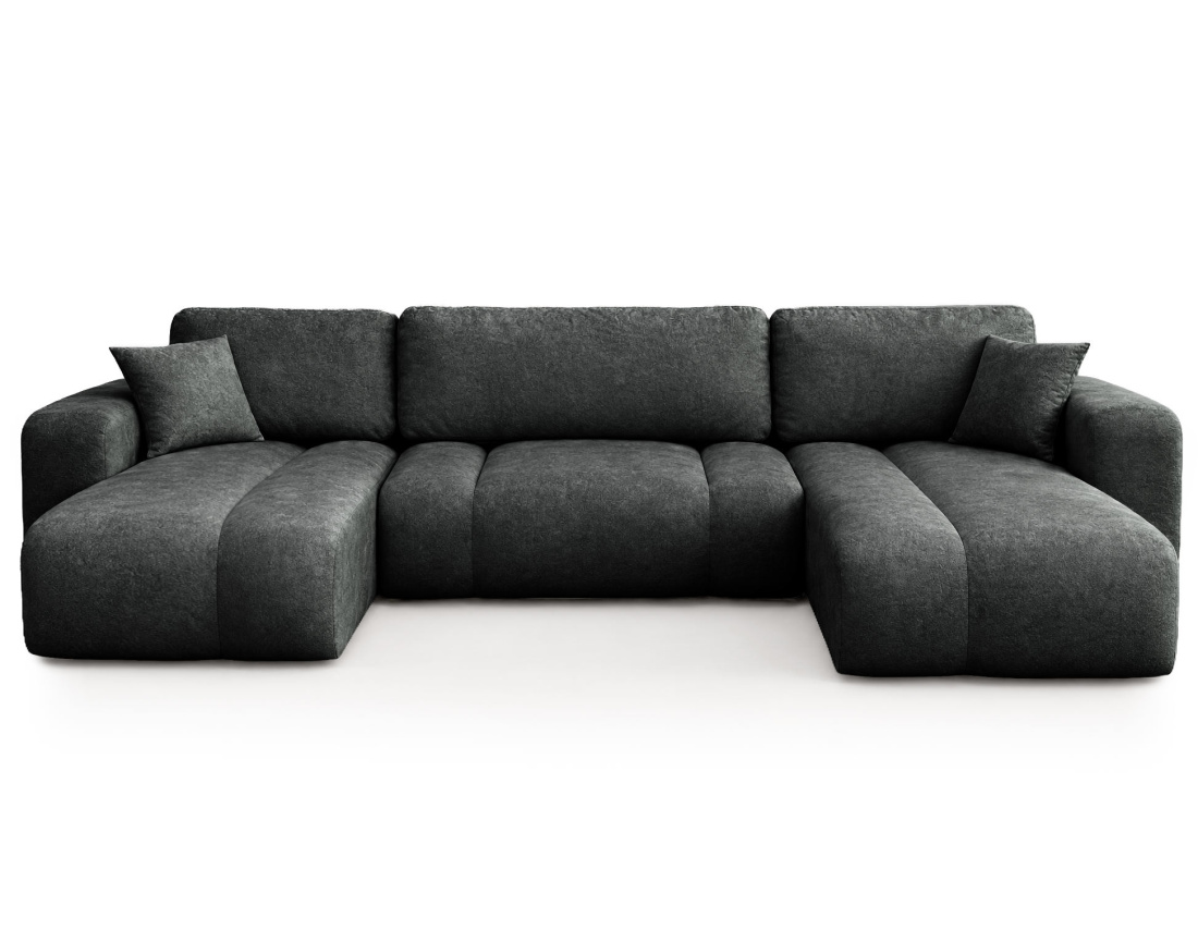 Canapé MANON d'angle 7 places convertible | Best Mobilier