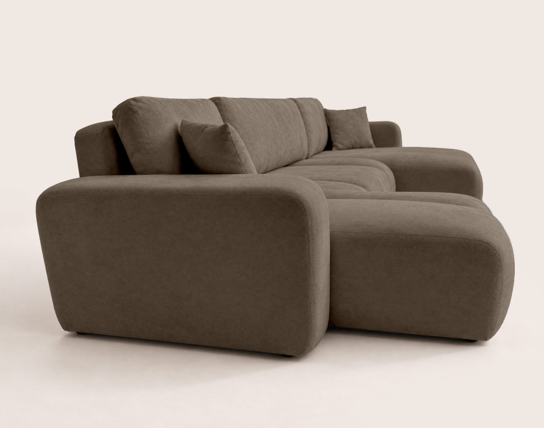 Canapé MANON d'angle 7 places convertible | Best Mobilier