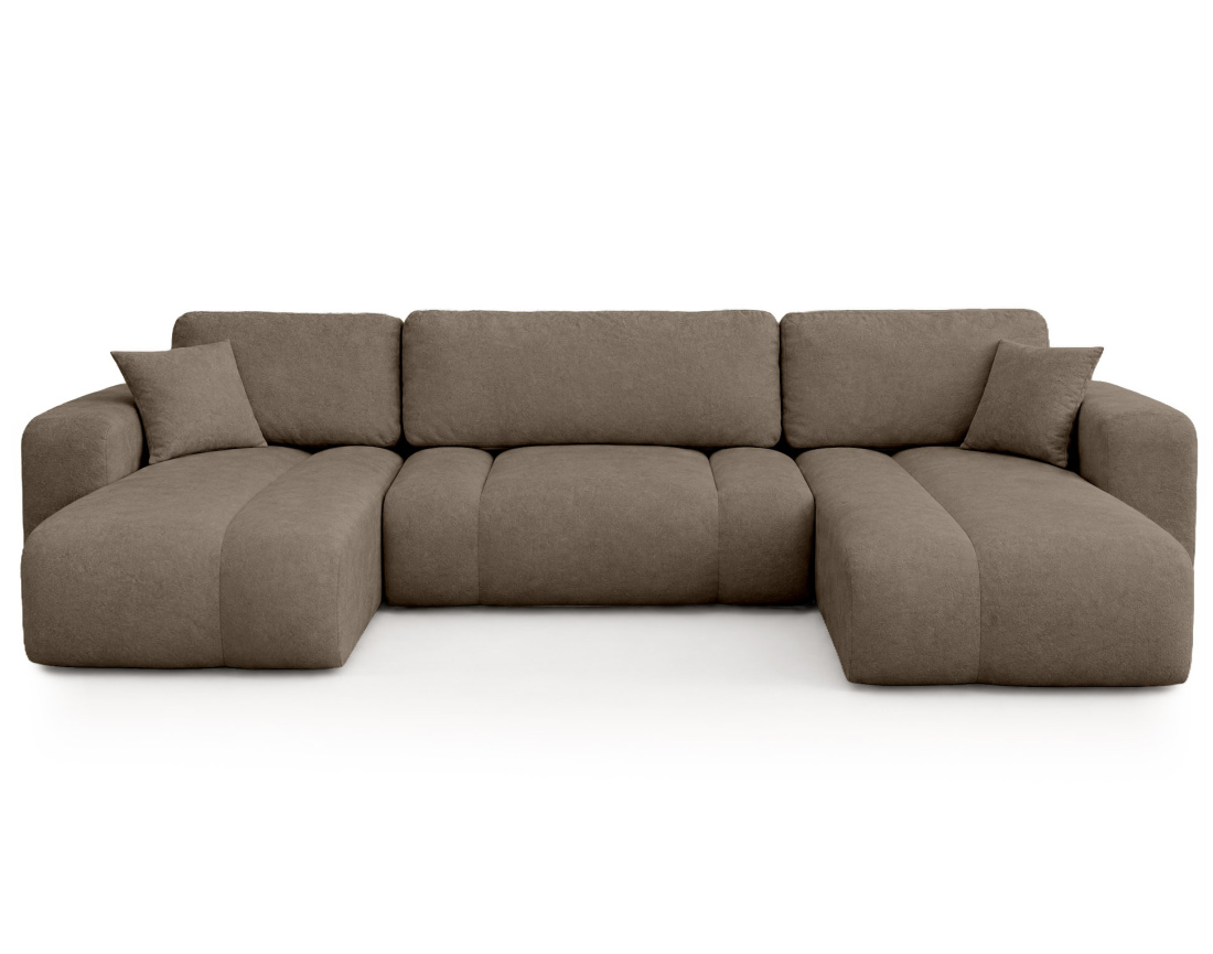 Canapé MANON d'angle 7 places convertible | Best Mobilier