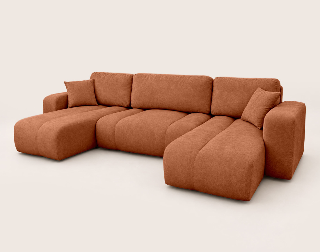 Canapé MANON d'angle 7 places convertible | Best Mobilier