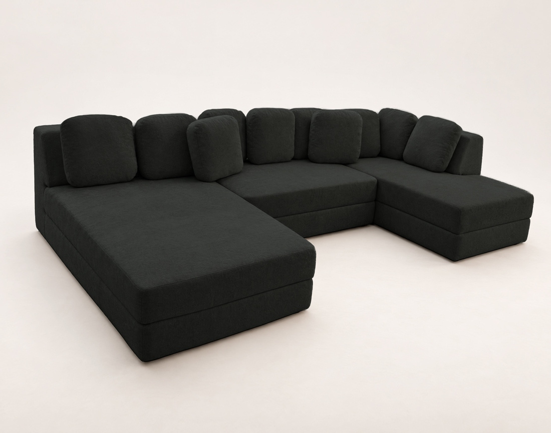 Canapé AARON panoramique 7 places | Best Mobilier