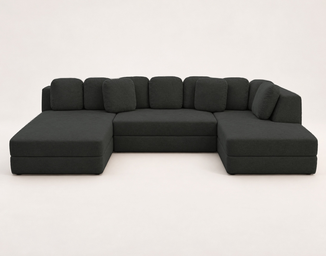 Canapé AARON panoramique 7 places | Best Mobilier