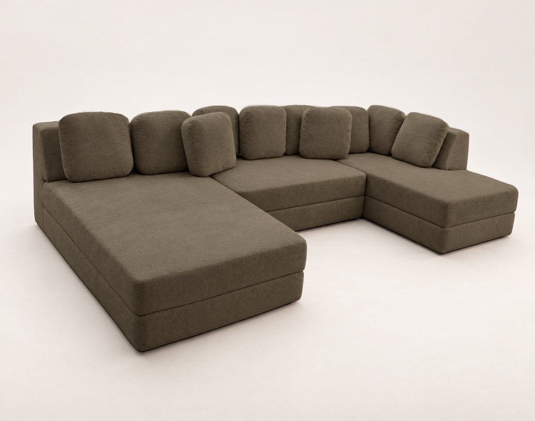 Canapé AARON panoramique 7 places | Best Mobilier