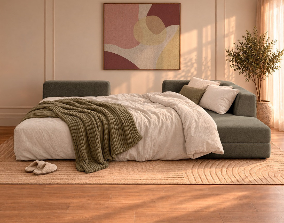 Canapé AARON panoramique 7 places | Best Mobilier