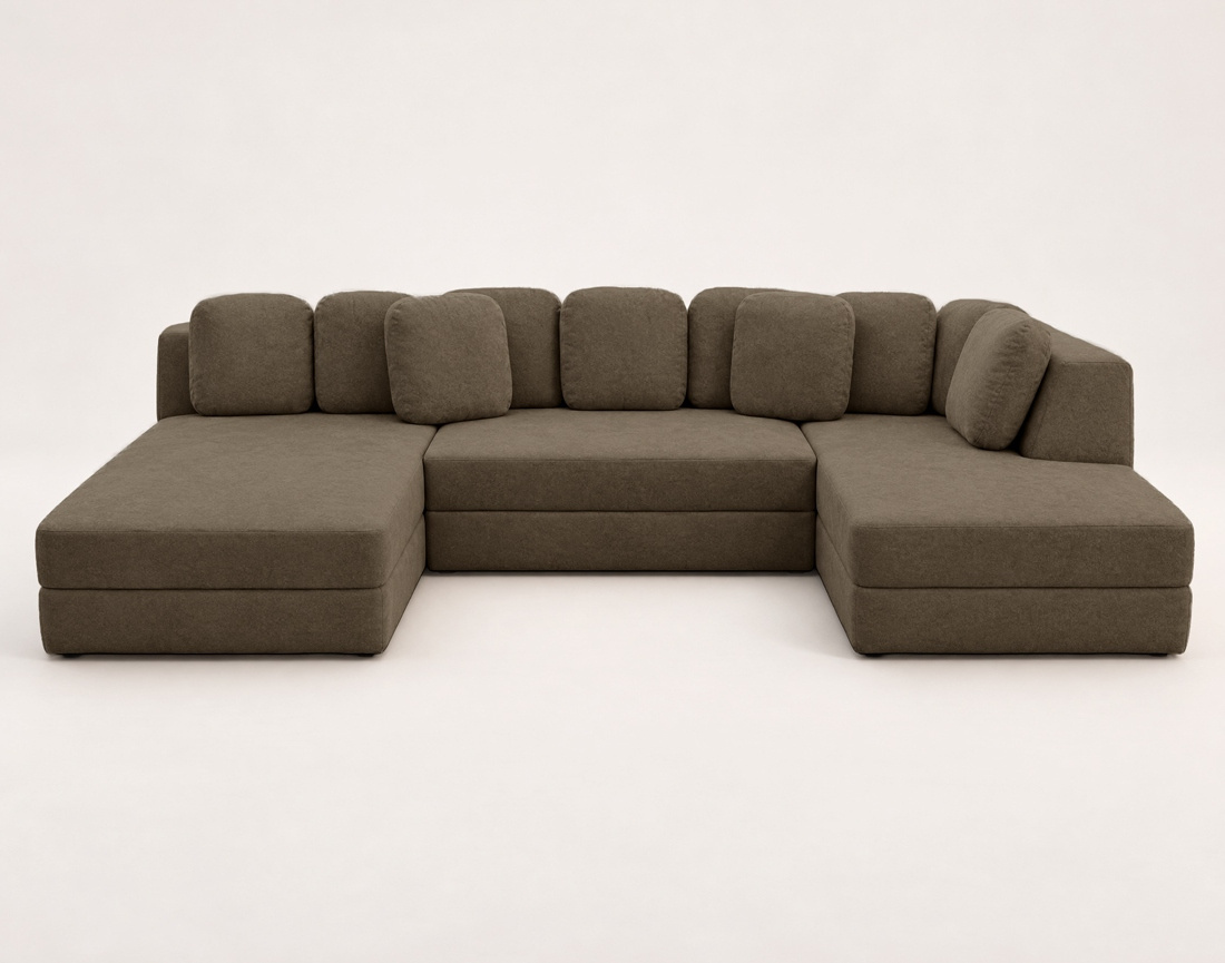 Canapé AARON panoramique 7 places | Best Mobilier