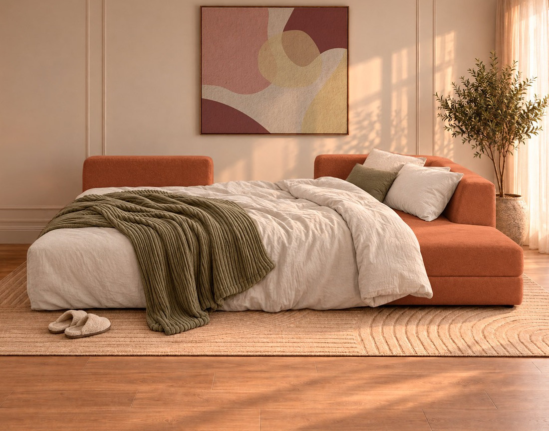 Canapé AARON panoramique 7 places | Best Mobilier