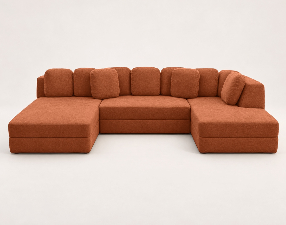 Canapé AARON panoramique 7 places | Best Mobilier