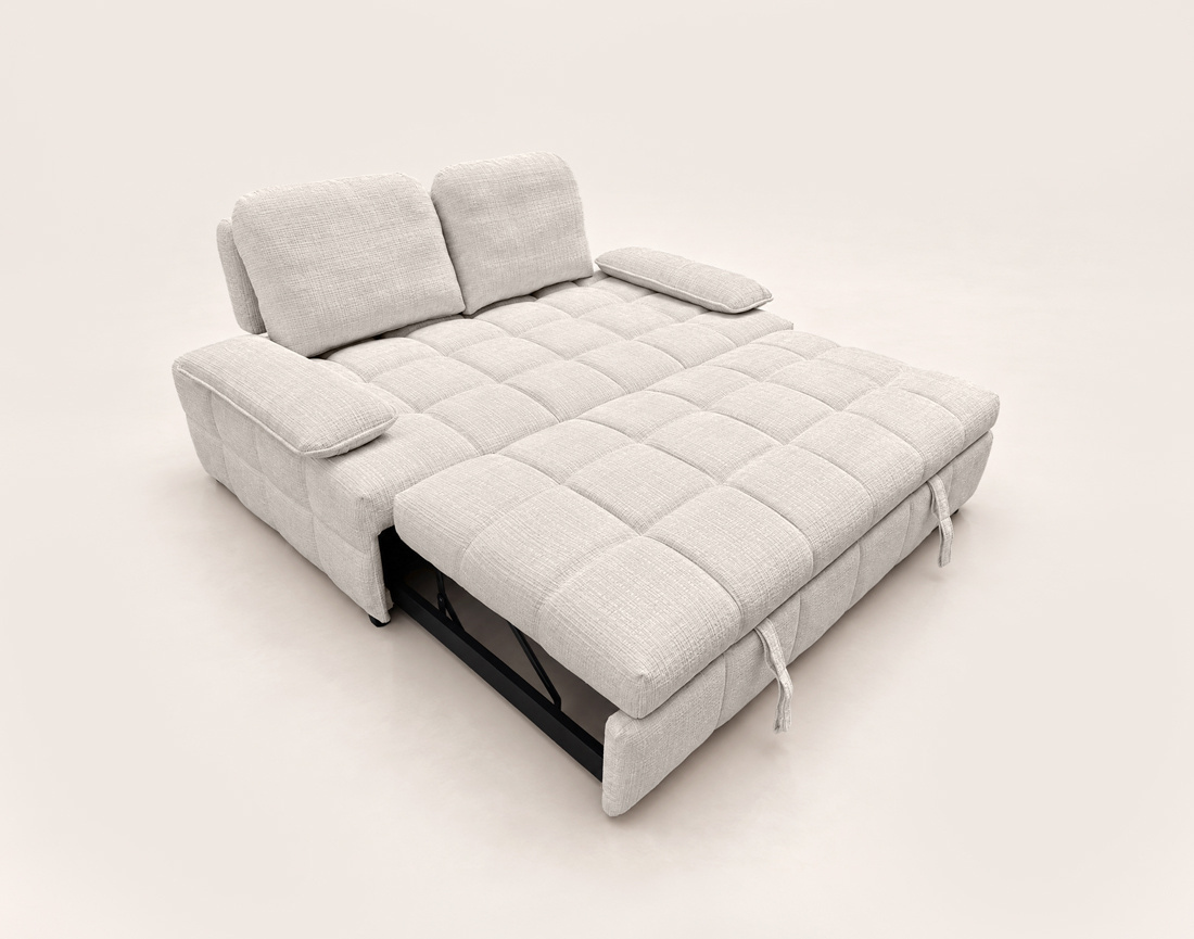 Canapé ROSE droit 3 places convertible | Best Mobilier
