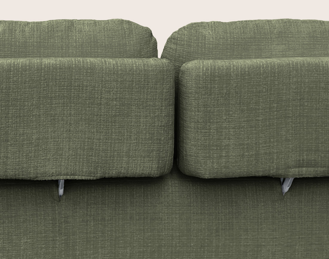 Canapé ROSE droit 3 places convertible | Best Mobilier