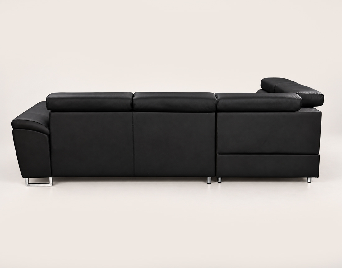 Canapé BAOJI d'angle gauche 5 places cuir | Best Mobilier
