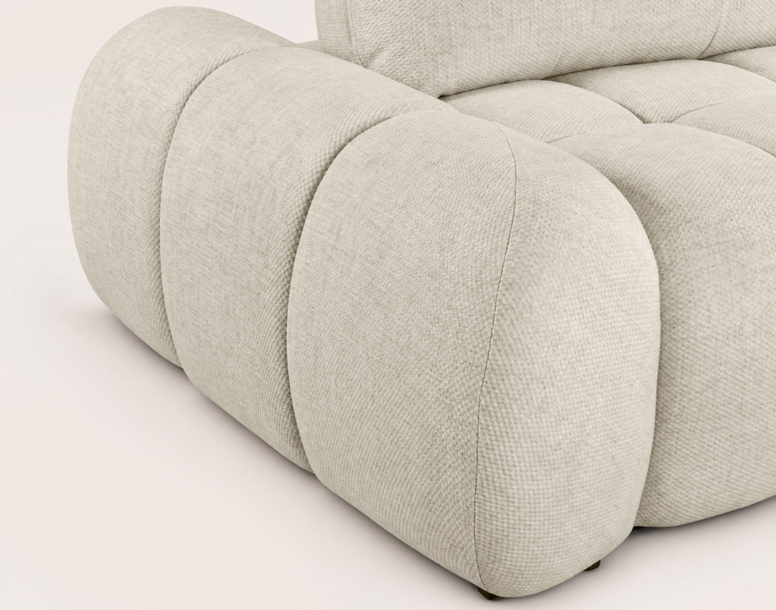 Canapé MAXINE droit 2 places | Best Mobilier