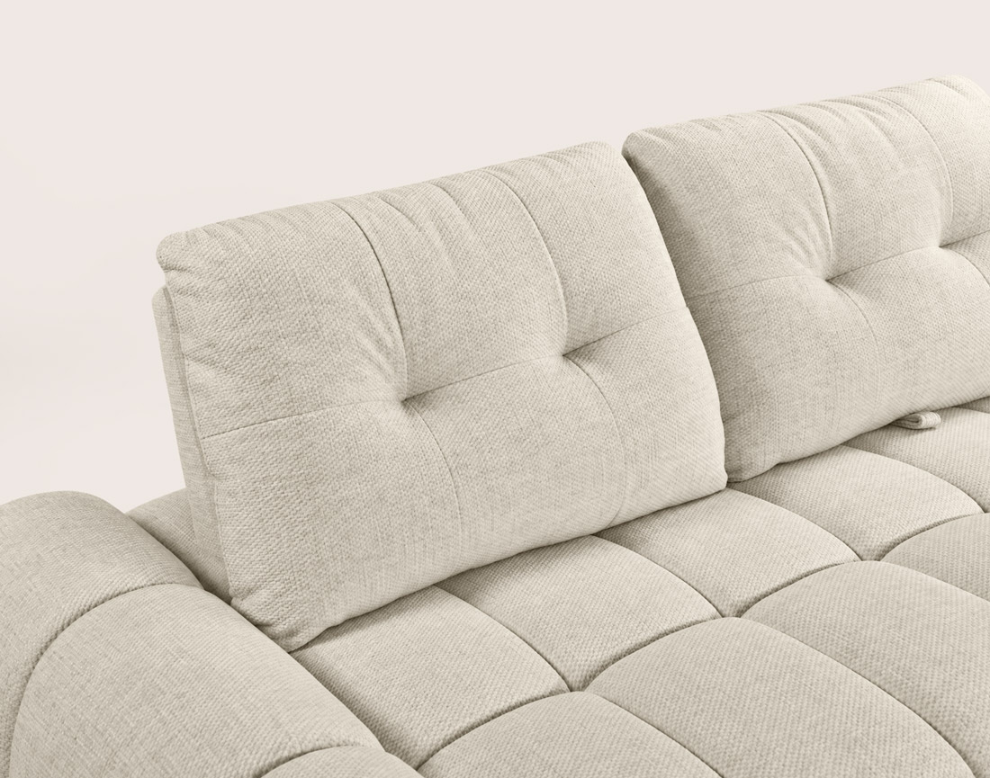 Canapé MAXINE droit 2 places | Best Mobilier