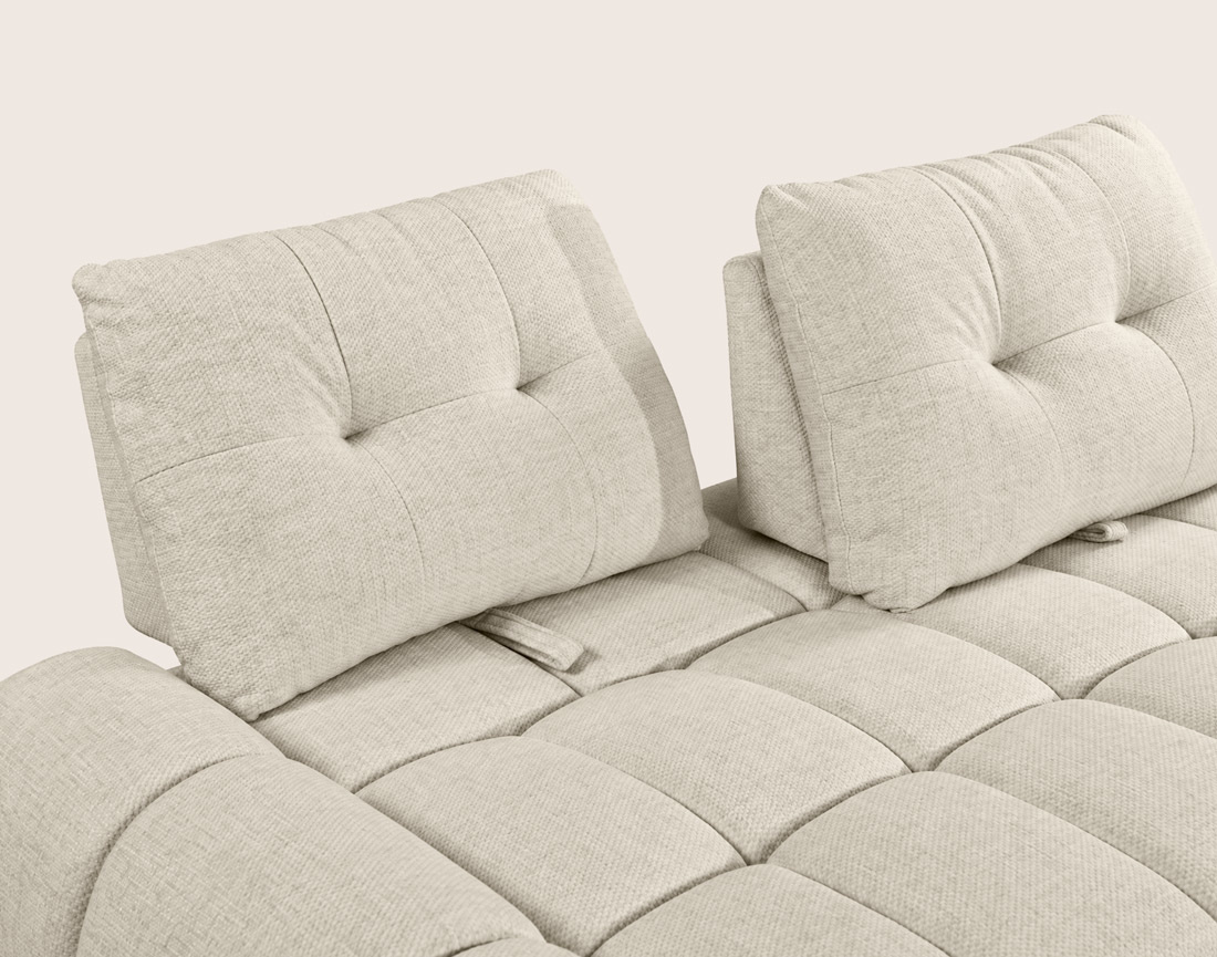 Canapé MAXINE droit 2 places | Best Mobilier