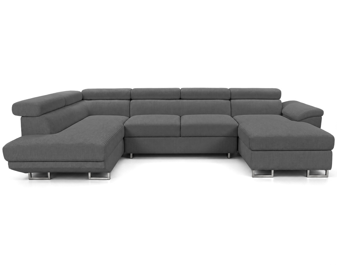 Canapé BAOJI panoramique d'angle gauche 7 places | Best Mobilier