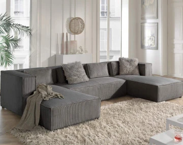 Canapé panoramique 7 places pour chien ou chat Stella - Best Mobilier