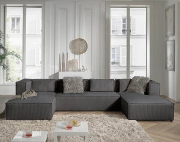 Canapé panoramique 7 places pour chien ou chat Stella - Best Mobilier