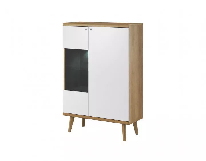 Ava– Buffet de style scandinave avec deux armoires de rangement