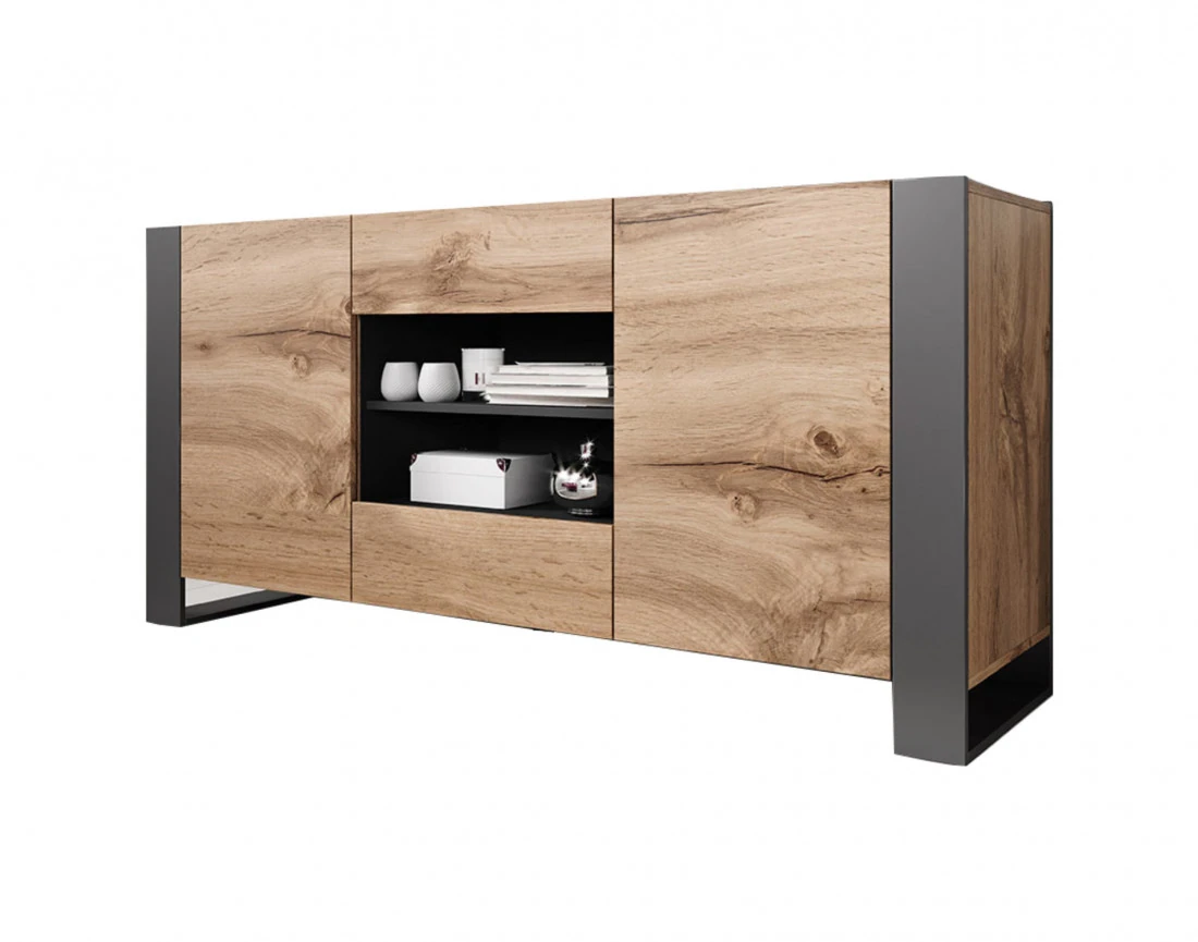 Willow - buffet bas bois et...