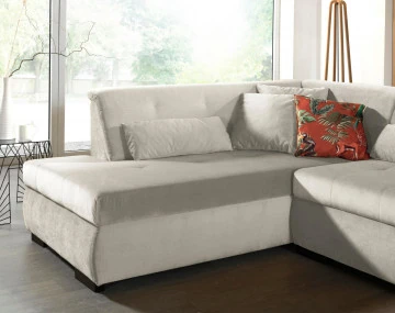 Canapé panoramique d'angle gauche 7 places XXL Vermont - Best Mobilier