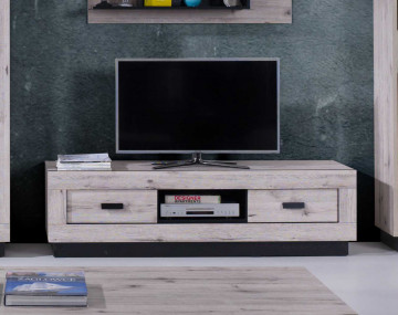 Otis - meuble TV bois gris...