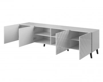 Chloe meuble tv 4 portes 200 cm
