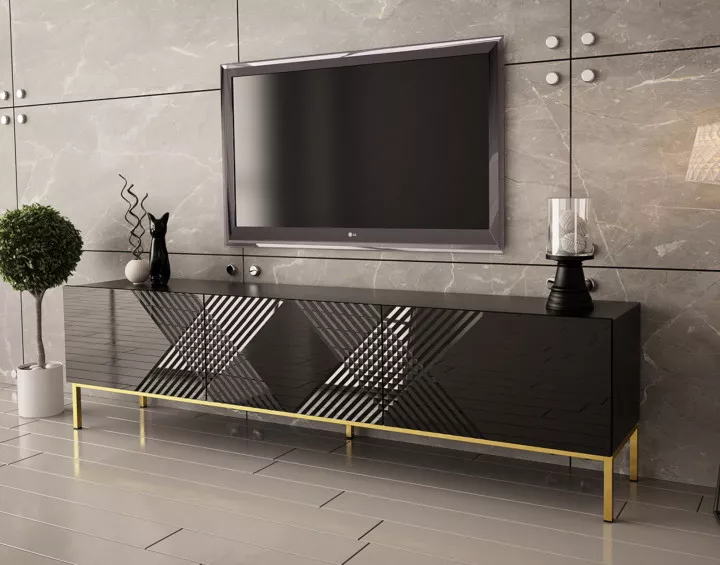 Celeste - meuble tv - 190 cm - style contemporain