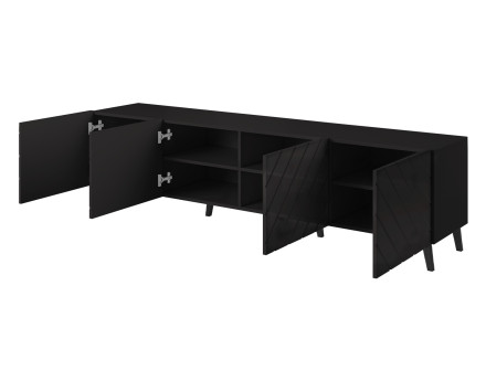 Chloe meuble tv 4 portes 200 cm