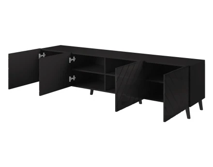 Chloe meuble tv 4 portes 200 cm