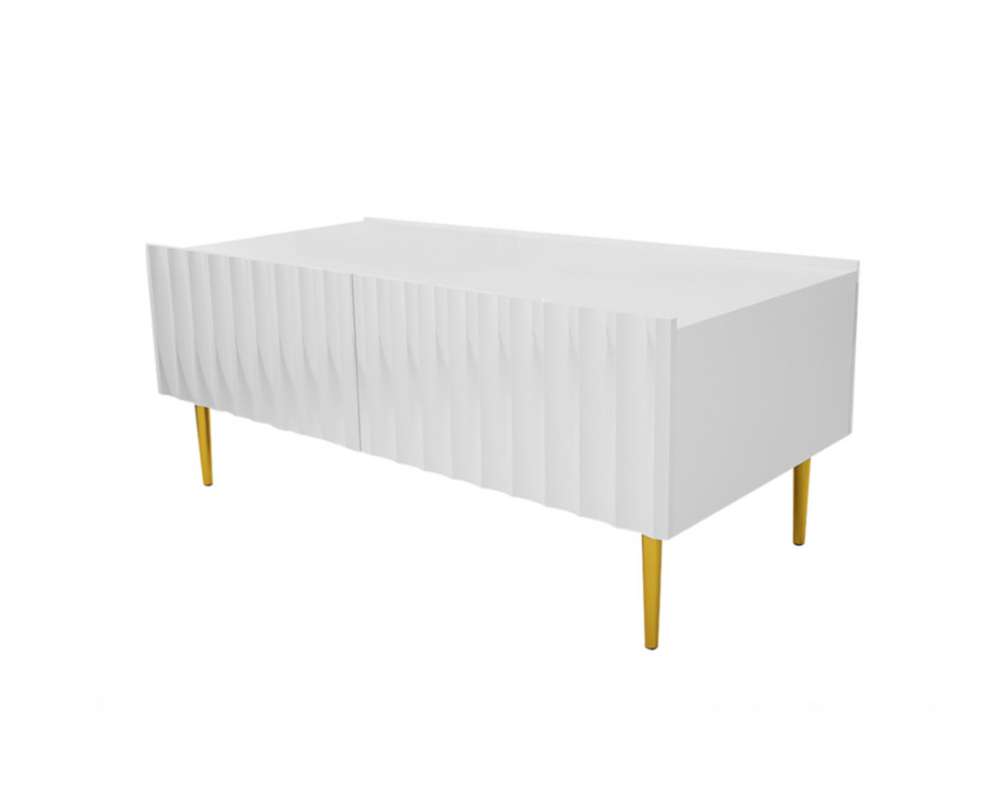 Ambre - table basse - 2 portes 120 cm