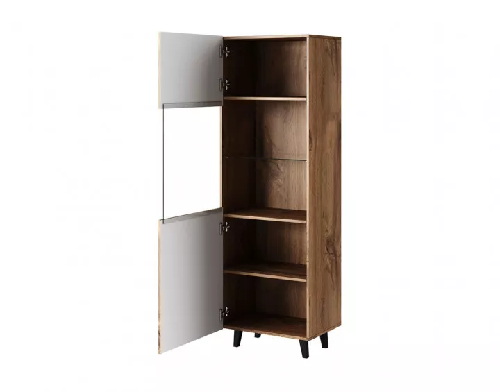 Come - vitrine - bois - 60x182 cm - style contemporain