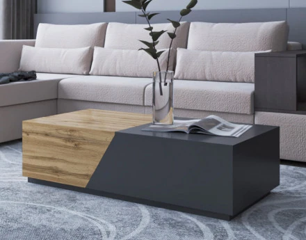 Pitt - Table basse - 124 cm...
