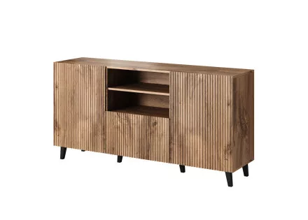 Come - buffet bas - bois - 150 cm - style contemporain