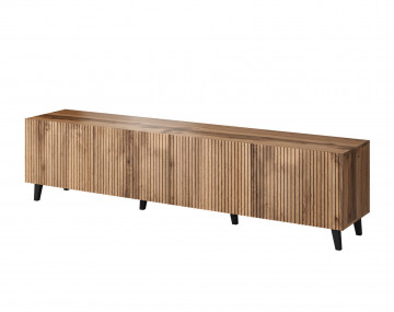 Come - meuble TV - bois -4 portes - 200 cm