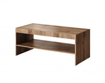 Come - table basse - bois - 1 niche 120 cm