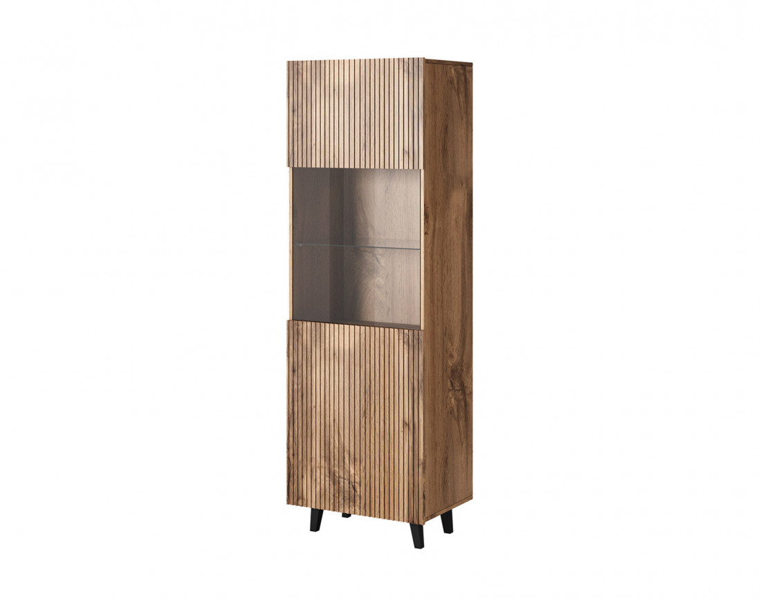 Come - vitrine - bois - 60x182 cm - style contemporain