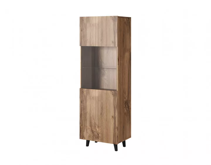 Come - vitrine - bois - 60x182 cm - style contemporain