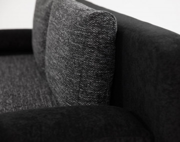Elio – canapé droit convertible avec coffre style contemporain
