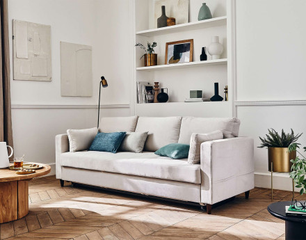 Canapé droit 3 places...