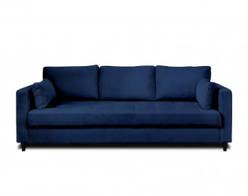 Canapé droit 3 places convertible Pet Friendly Anna - Best Mobilier