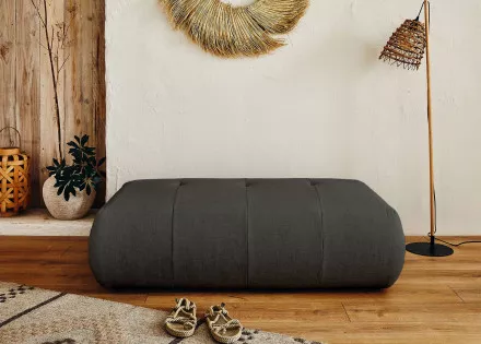 Pouf modulable - en tissus - Onyx