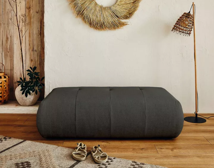 Pouf modulable - en tissus - Onyx