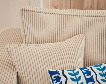 Canapé panoramique en U 7 places convertible Topaze - Best Mobilier
